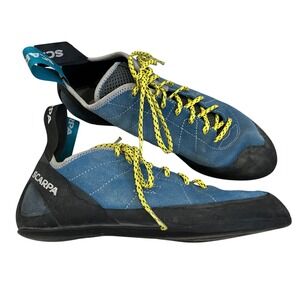 SCARPA Helix Rock Climbing Shoes EU 42 US Men 9 Women 10 Lace Up Vibram